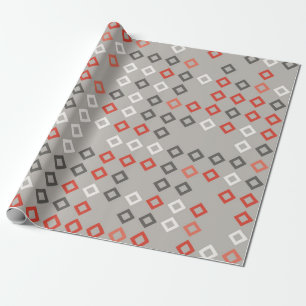 Papier Cadeau Motif géométrique design abstrait, art, arrière -
