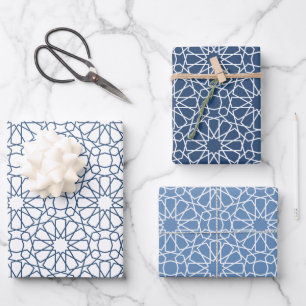 Papier cadeau Motif géométrique islamique