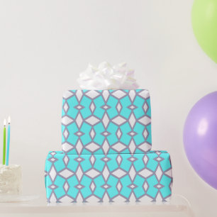 Papier Cadeau Motif géométrique minimaliste