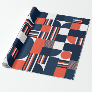 Papier Cadeau Motif géométrique moderne sans couture