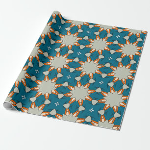 Papier Cadeau Motif géométrique pastel – Couleur abstraite douce