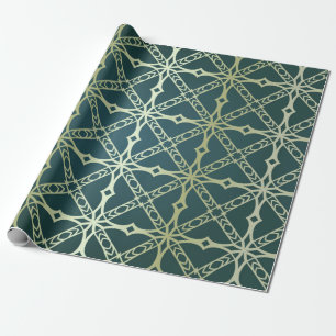 Papier Cadeau Motif géométrique sans couture vintage Art-déco. V