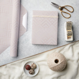 Papier Cadeau Motif géométrique tendance Shine