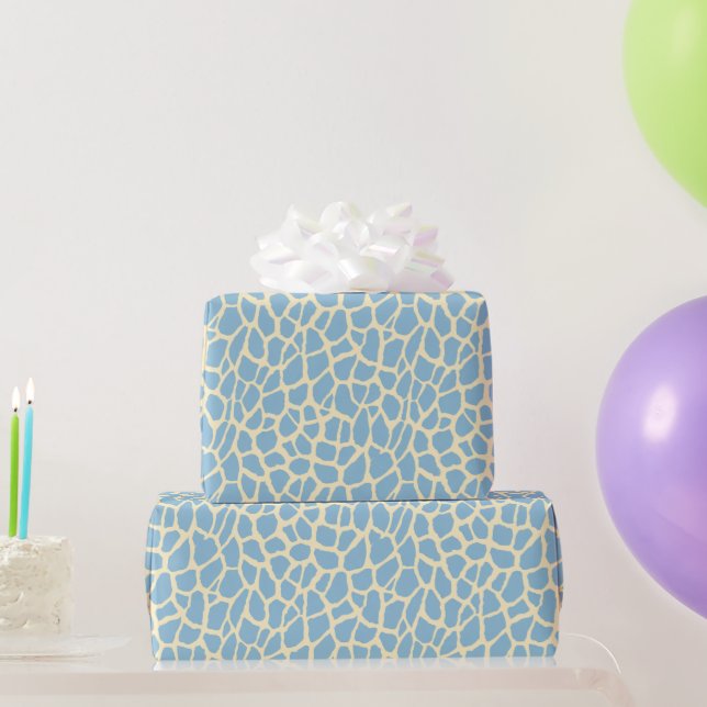 Papier Cadeau Motif Girafe (Cadeaux de fête)