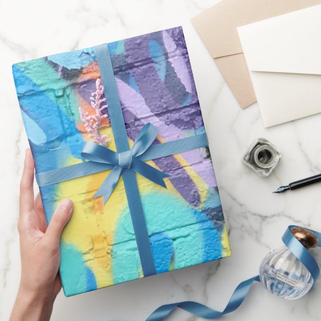 Papier Cadeau Motif Graffiti (Cadeaux)