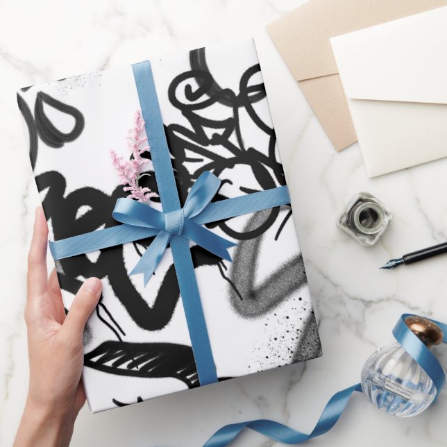 Papier Cadeau Motif Graffiti (Cadeaux)