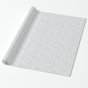 Papier Cadeau Motif gris de tuiles