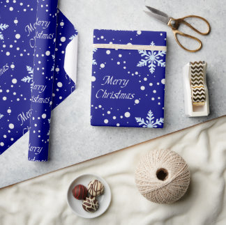 Papier Cadeau Motif Joyeux Noël