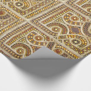 Papier Cadeau Motif médiéval personnalisable