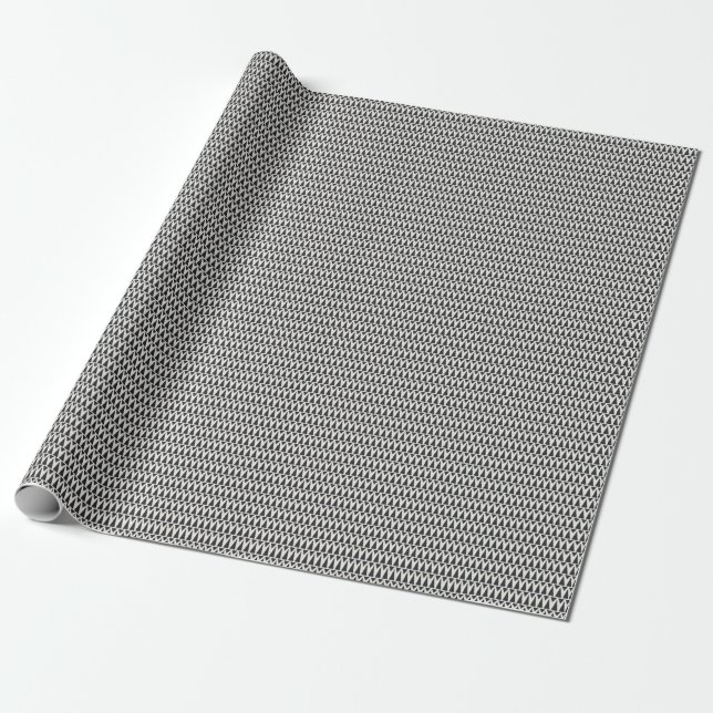 Papier Cadeau Motif moderne géométrique Abstrait (Déroulé)