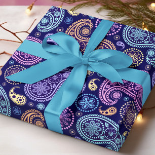 Papier Cadeau Motif moderne Paisley