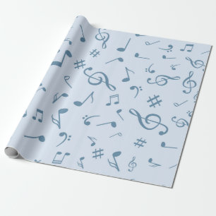 Papier Cadeau Motif musical