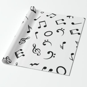 Papier Cadeau Motif musical