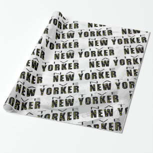 Papier Cadeau Motif natif du New Yorker