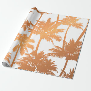 Papier Cadeau Motif Palm Tree
