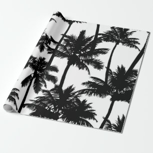 Papier Cadeau Motif Palm Tree