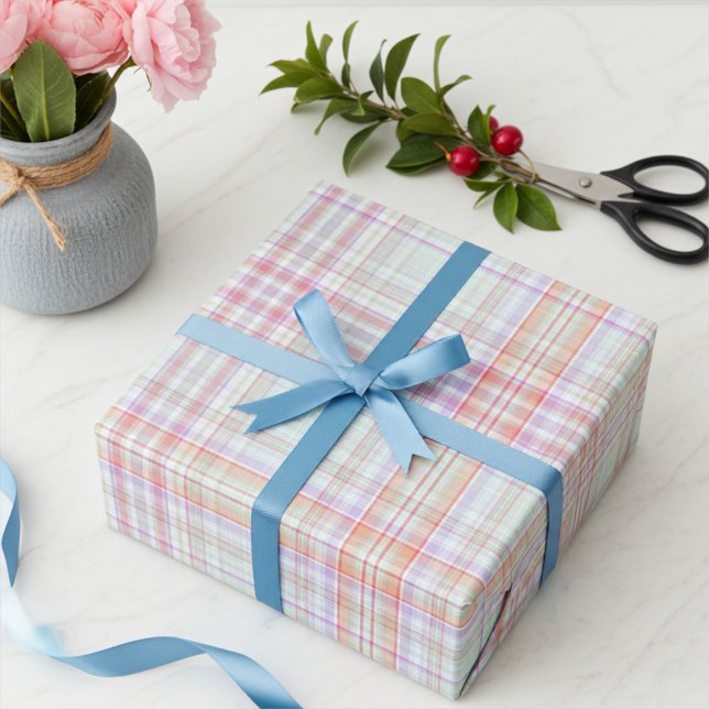 Papier cadeau Motif pastel souple (Créateur téléchargé)
