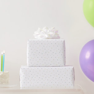 Papier Cadeau Motif Pastel Triangle