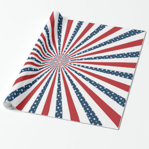Papier Cadeau Motif patriotique