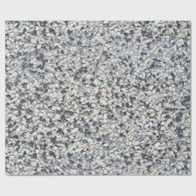 Papier Cadeau Motif pierreux (Plat)