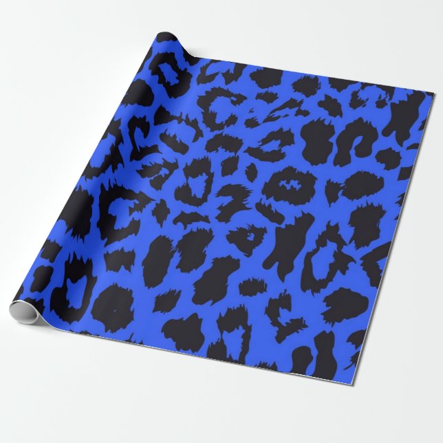 Papier Cadeau motif poster de animal (Déroulé)