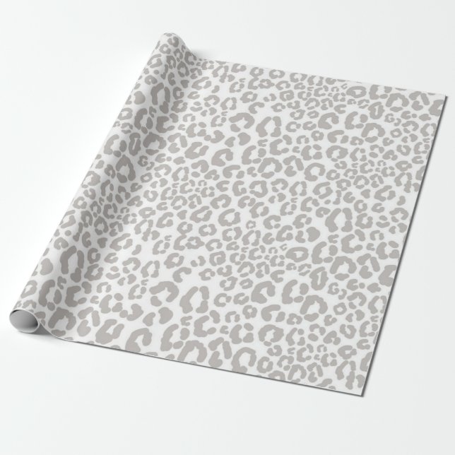 Papier Cadeau motif poster de animal (Déroulé)