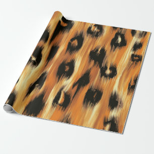 Papier Cadeau Motif Poster de animal Leopard Spot