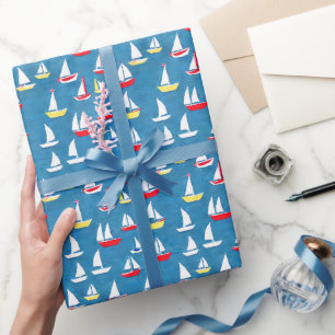 Papier Cadeau Motif Preppy