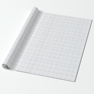 Papier Cadeau Motif répétitif de chinoiserie bleu blanc