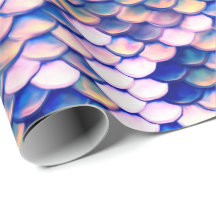 Motif rose de peau de sirène