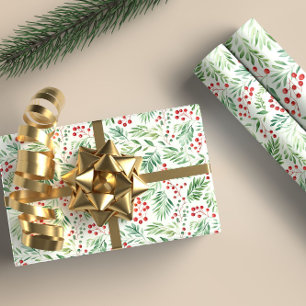 Papier Cadeau Motif saint de Noël