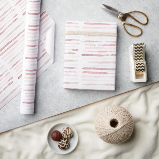 Papier Cadeau motif sans couture à l'aquarelle