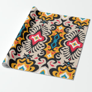 Papier Cadeau Motif sans couture avec ornement de cachemire