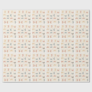 Papier Cadeau Motif sans couture d'arche de Boho Rainbow