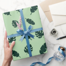 Motif sans couture de feuilles de Monstera et de p