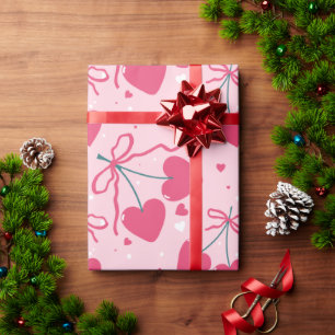 Papier Cadeau Motif sans couture de la Saint-Valentin Cœur de Ce
