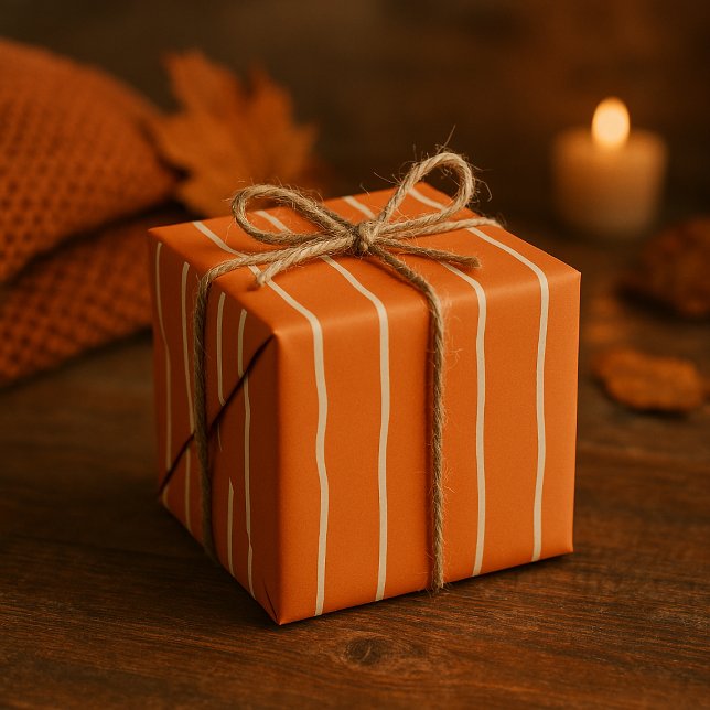 Papier Cadeau Motif sans couture de rayure dessinée à la main Ru (Créateur téléchargé)