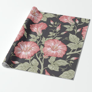 Papier Cadeau Motif sans couture. Des fleurs sauvages de Petunia