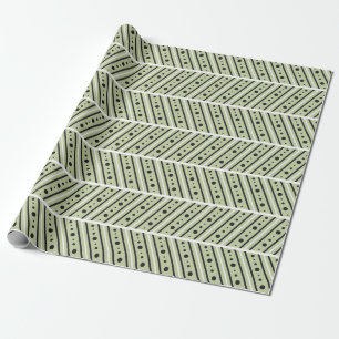 Papier Cadeau Motif sans couture vintage dessinée à la main. Et