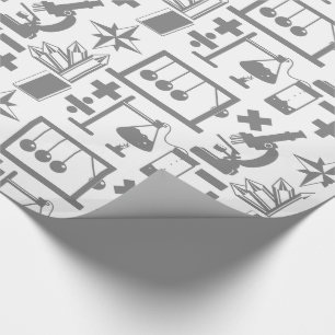 Papier Cadeau Motif scientifique