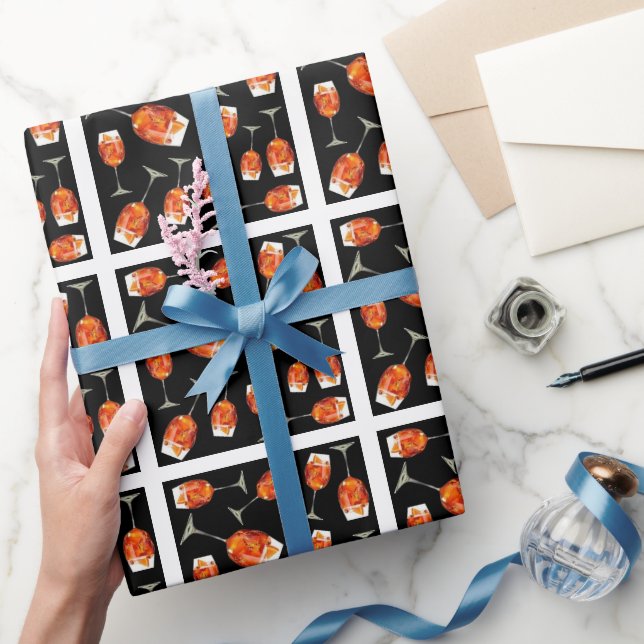 Papier Cadeau Motif Spritz (Cadeaux)