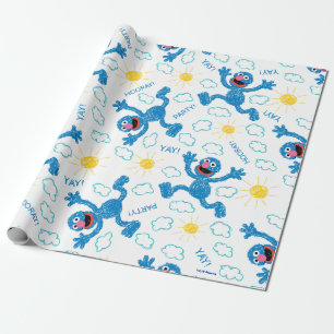 Papier Cadeau Motif Sunshine Crayon Grover