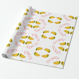 Papier Cadeau motif Taco le
