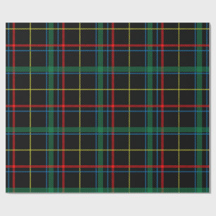 Papier Cadeau Motif Tartan