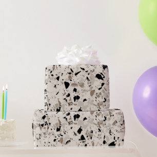Papier Cadeau Motif Terrazzo
