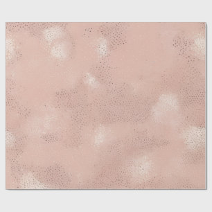 Papier Cadeau Motif Texturé Rose Tendre