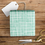 Papier Cadeau Motif Tissé Rustique Moderne Bleu Aqua<br><div class="desc">Ce design moderne de papier d'emballage présente un motif de hachures dessiné à la main en blanc sur un fond bleu aqua amusant...  Un excellent choix pour de nombreuses occasions !</div>