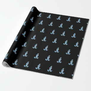 Papier Cadeau Motif tour aquarelle
