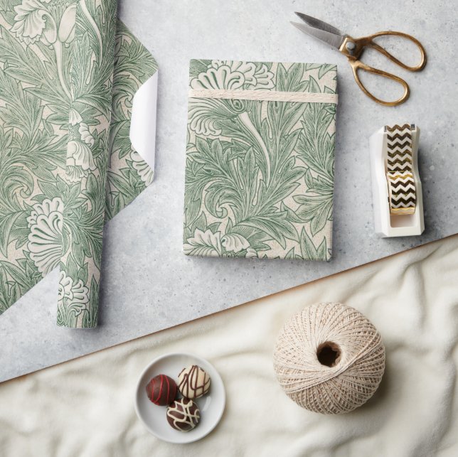 Papier Cadeau motif vintage (Artisanat)