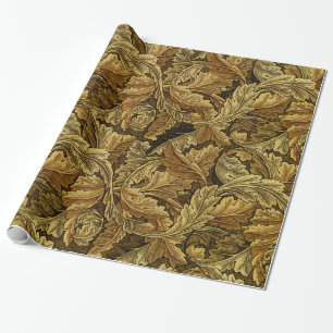 Papier Cadeau Motif vintage de William Morris de feuille